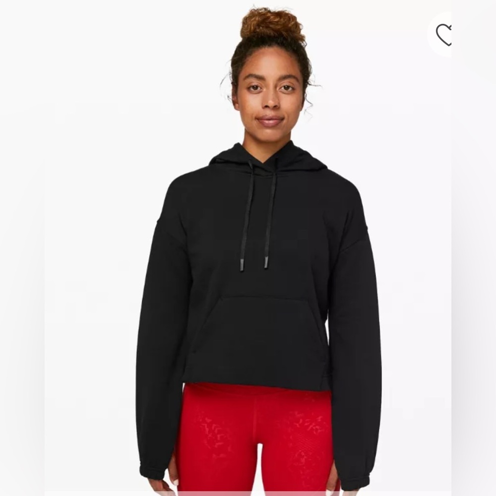 Lululemon Stronger as One cropped hoodie